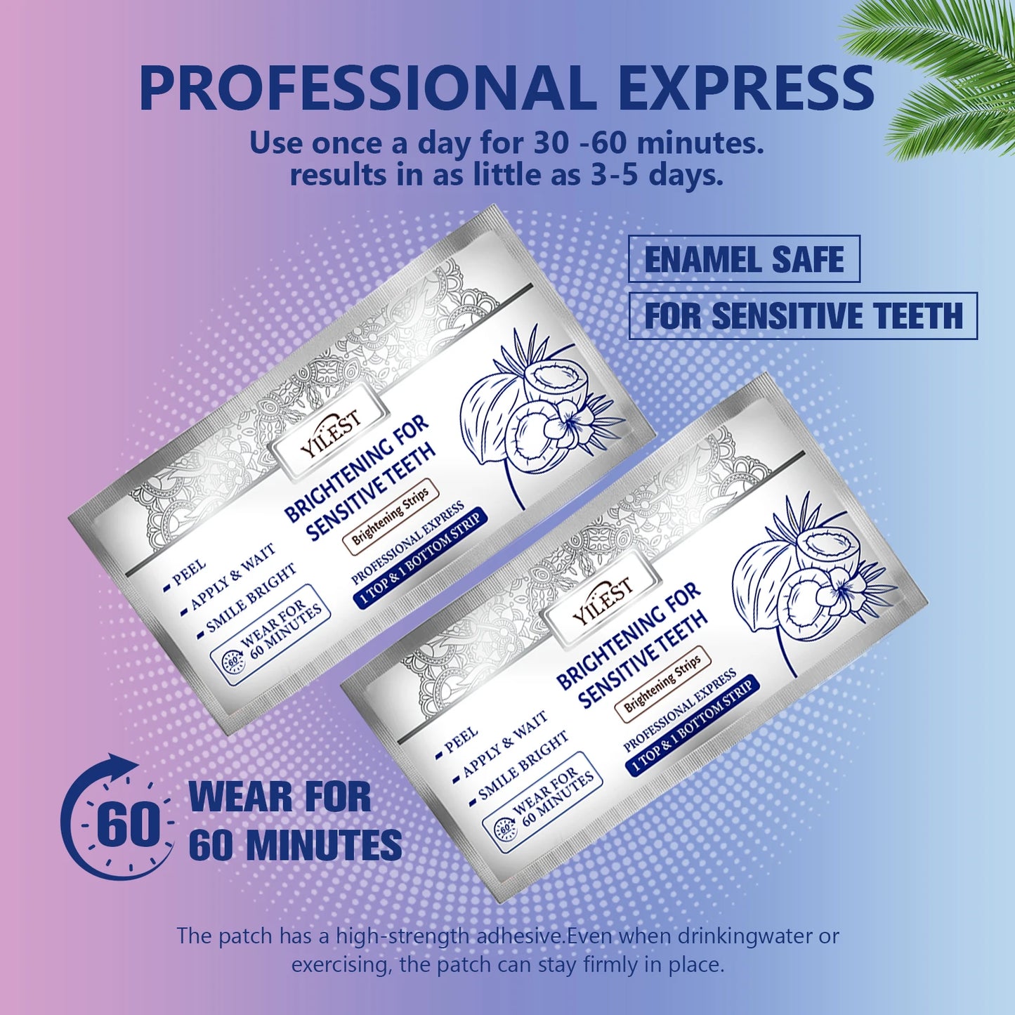 Teeth Whitening Strips (Buy 1 Free 1 Promo)