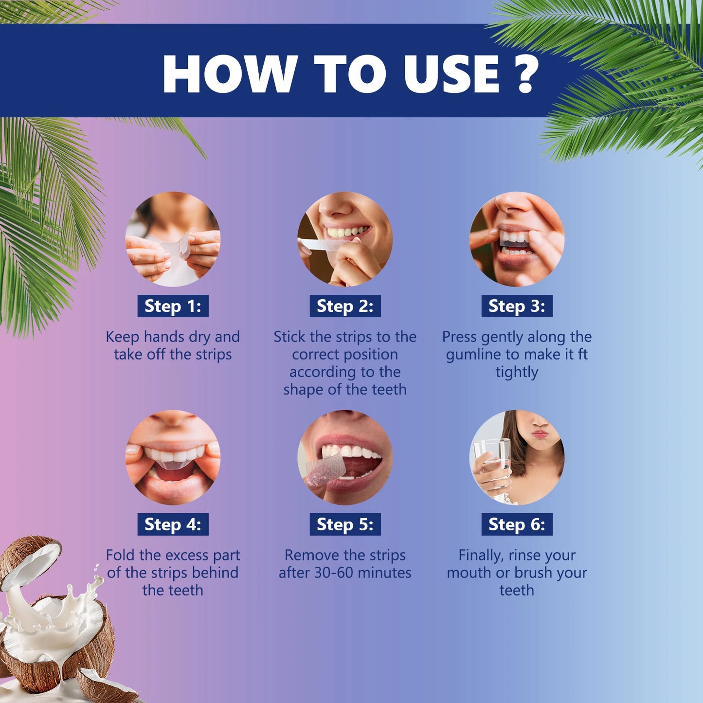 Teeth Whitening Strips (Buy 1 Free 1 Promo)
