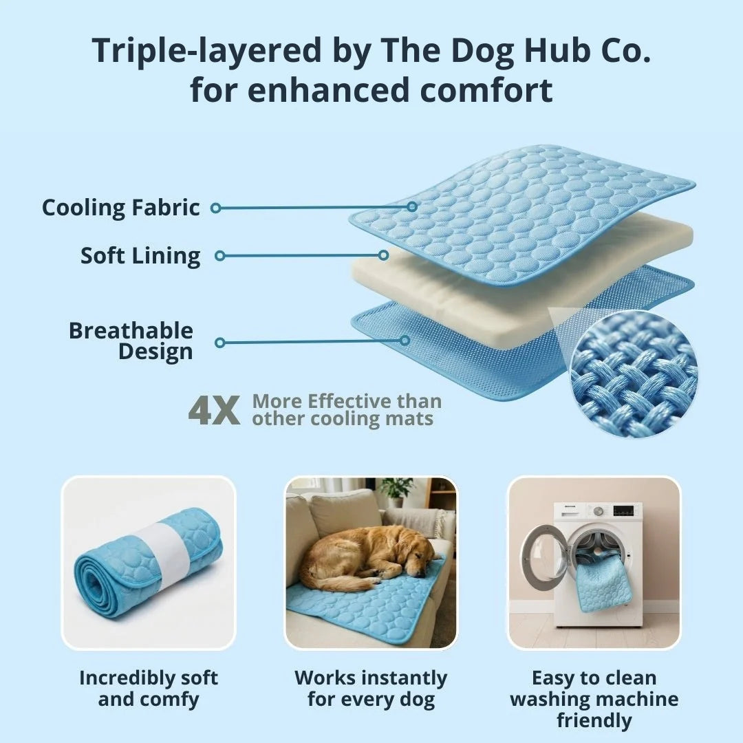 CoolPaws™ Self-Cooling Pet Mat ⭐